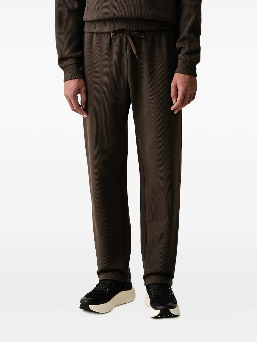 Ea7 Emporio Armani Jogginghose mit Logo-Patch - Braun