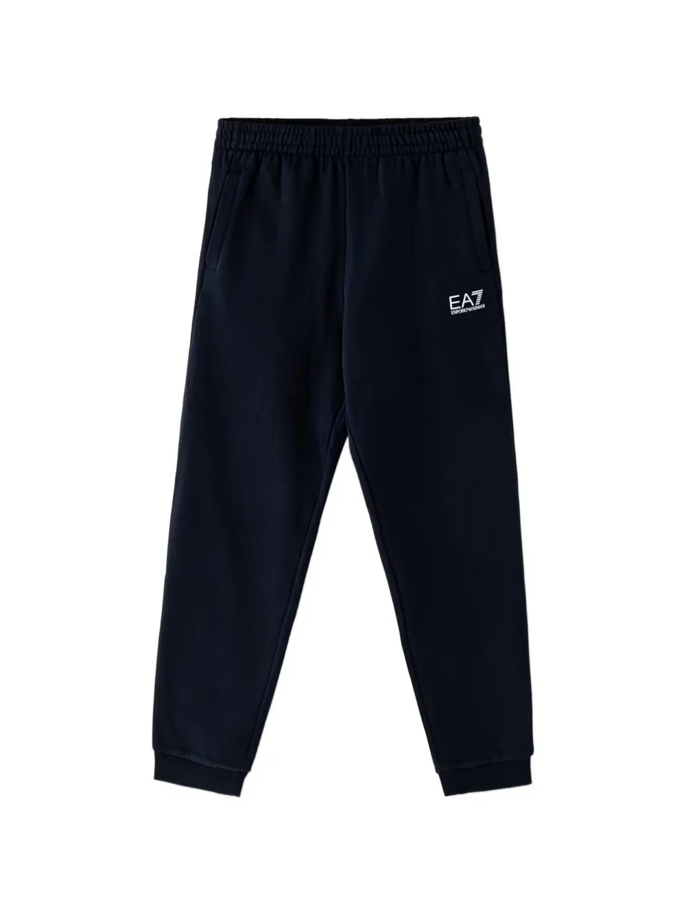 Emporio Armani Kids logo-print track pants - Blu