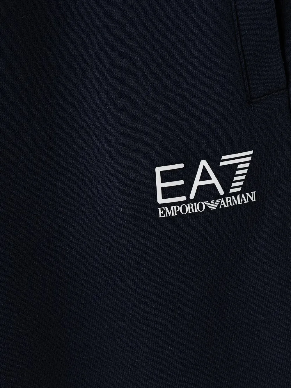Emporio Armani Kids logo-print track pants Blauw