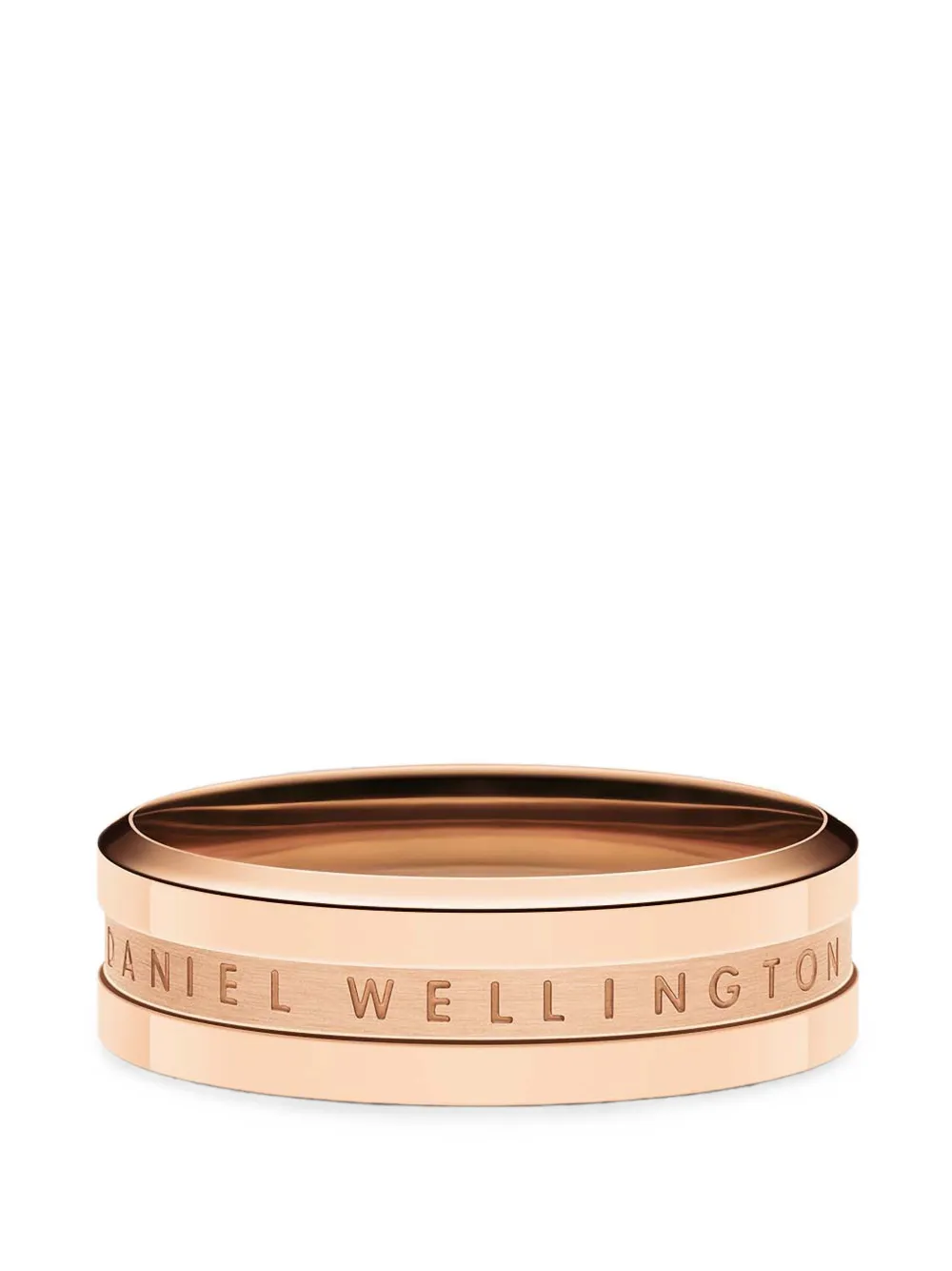 Daniel Wellington Elan logo-engraved polished ring