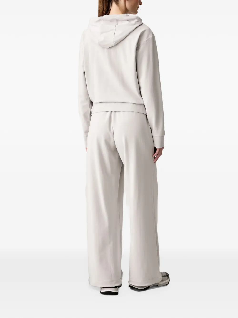 Ea7 Emporio Armani Trainingspak met capuchon en rits Beige
