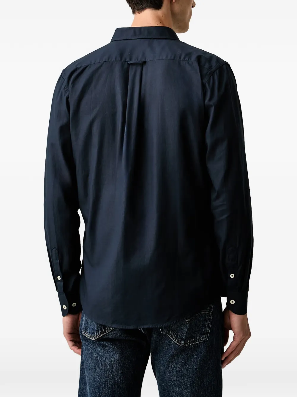 Aeronautica Militare Katoenen overhemd Blauw