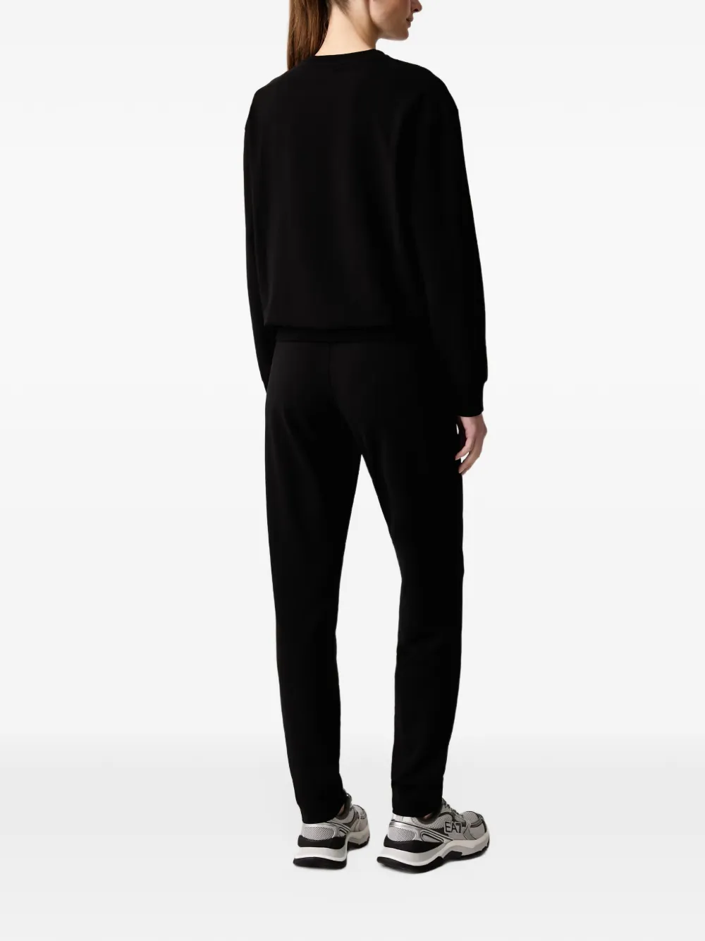 Ea7 Emporio Armani Trainingspak met logoprint Zwart