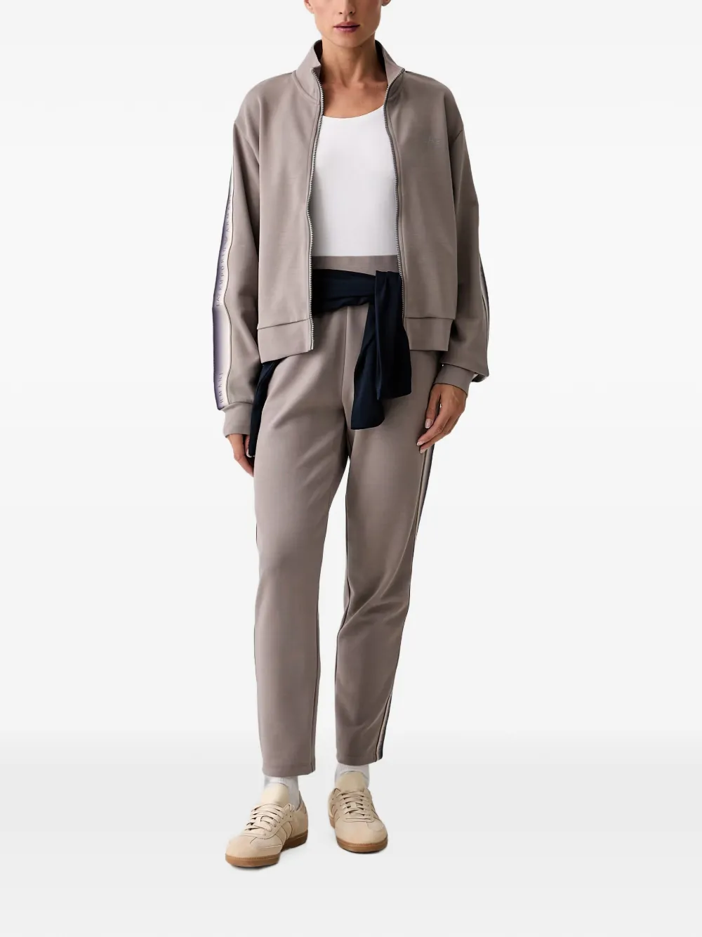 Ea7 Emporio Armani logo-print track pants (set of two) - Grigio