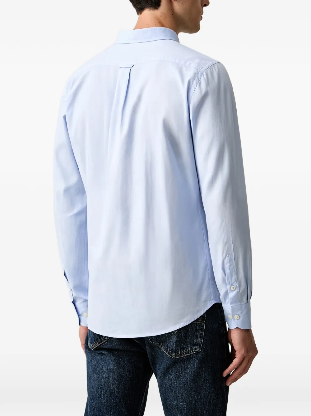 Aeronautica Militare Katoenen overhemd Blauw