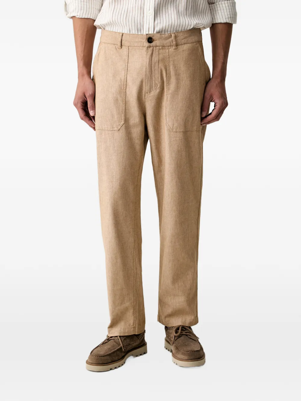 Scotch & Soda Harper patch-pocket chinos - Toni neutri