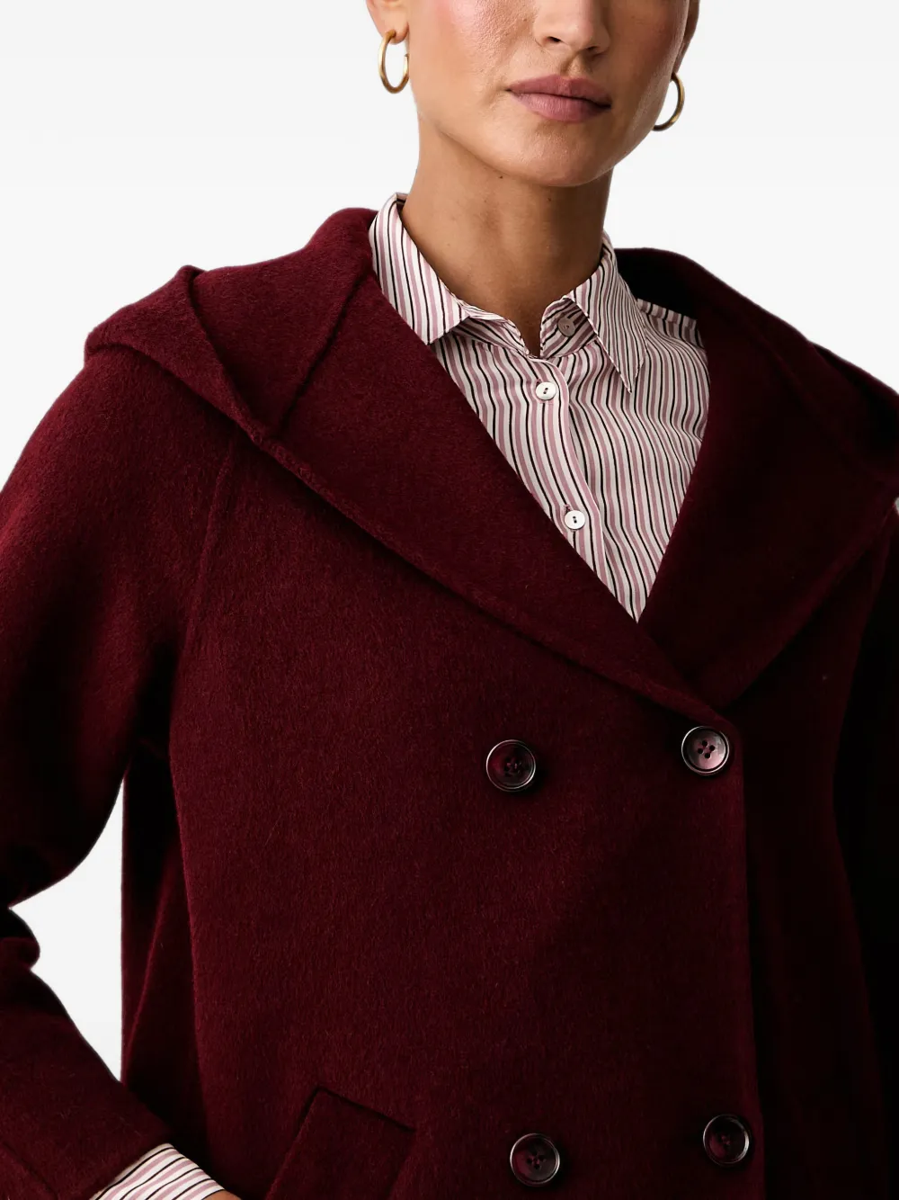 Silvian Heach Jas met capuchon Rood