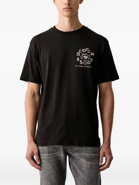 Scotch & Soda graphic-print relaxed-fit T-shirt