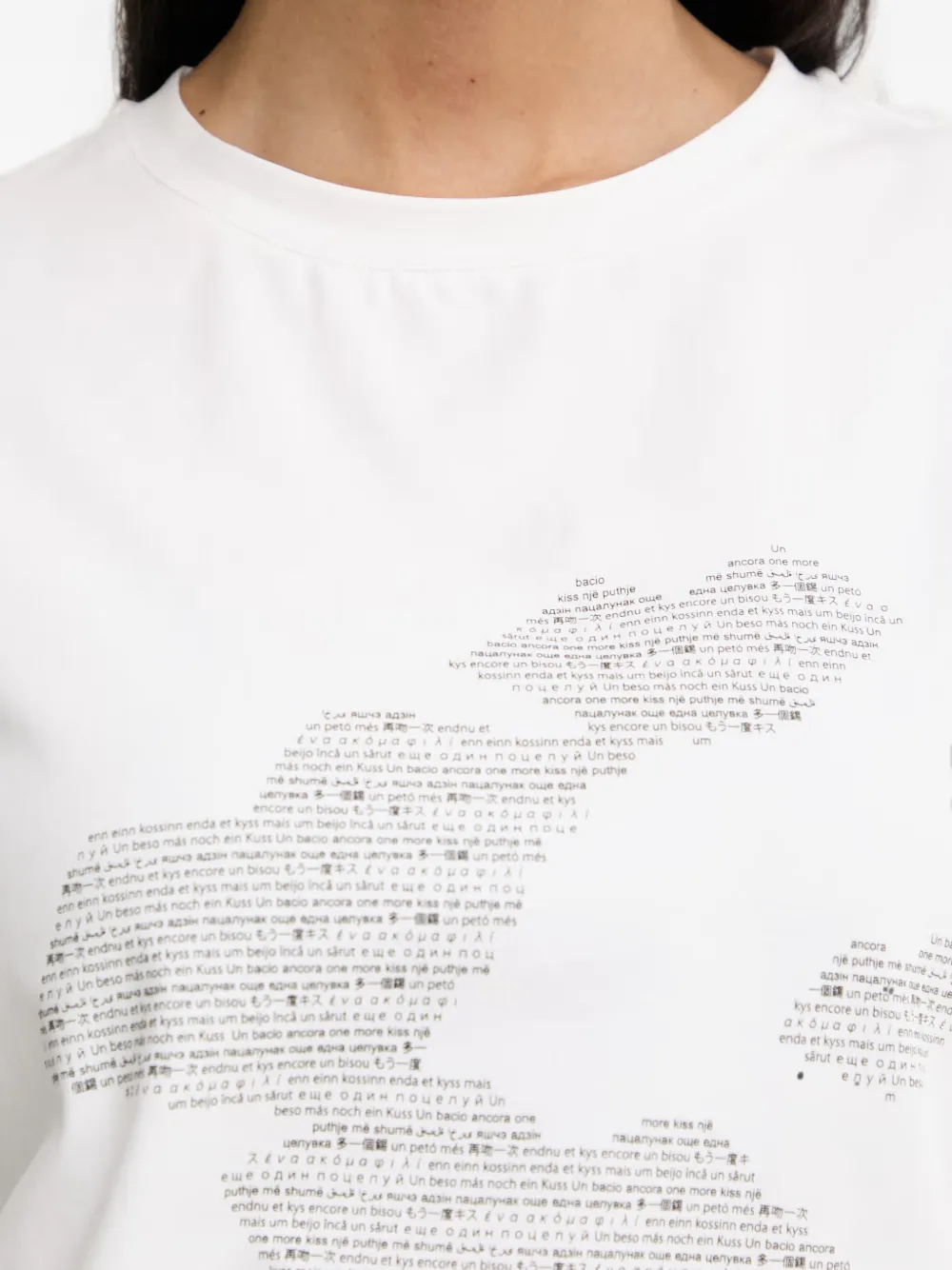 Silvian Heach T-shirt met grafische print Wit
