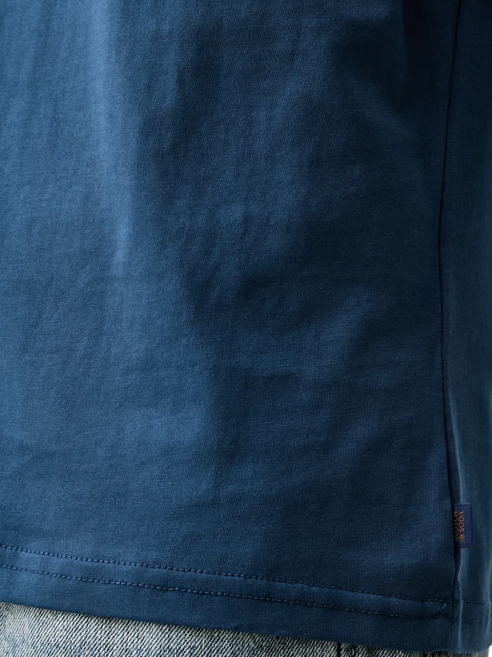 Scotch & Soda Artwork T-shirt met grafische print Blauw