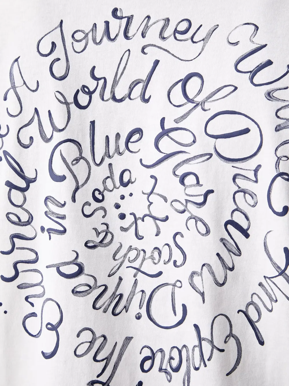 Scotch & Soda x Royal Delft T-shirt met grafische print Wit