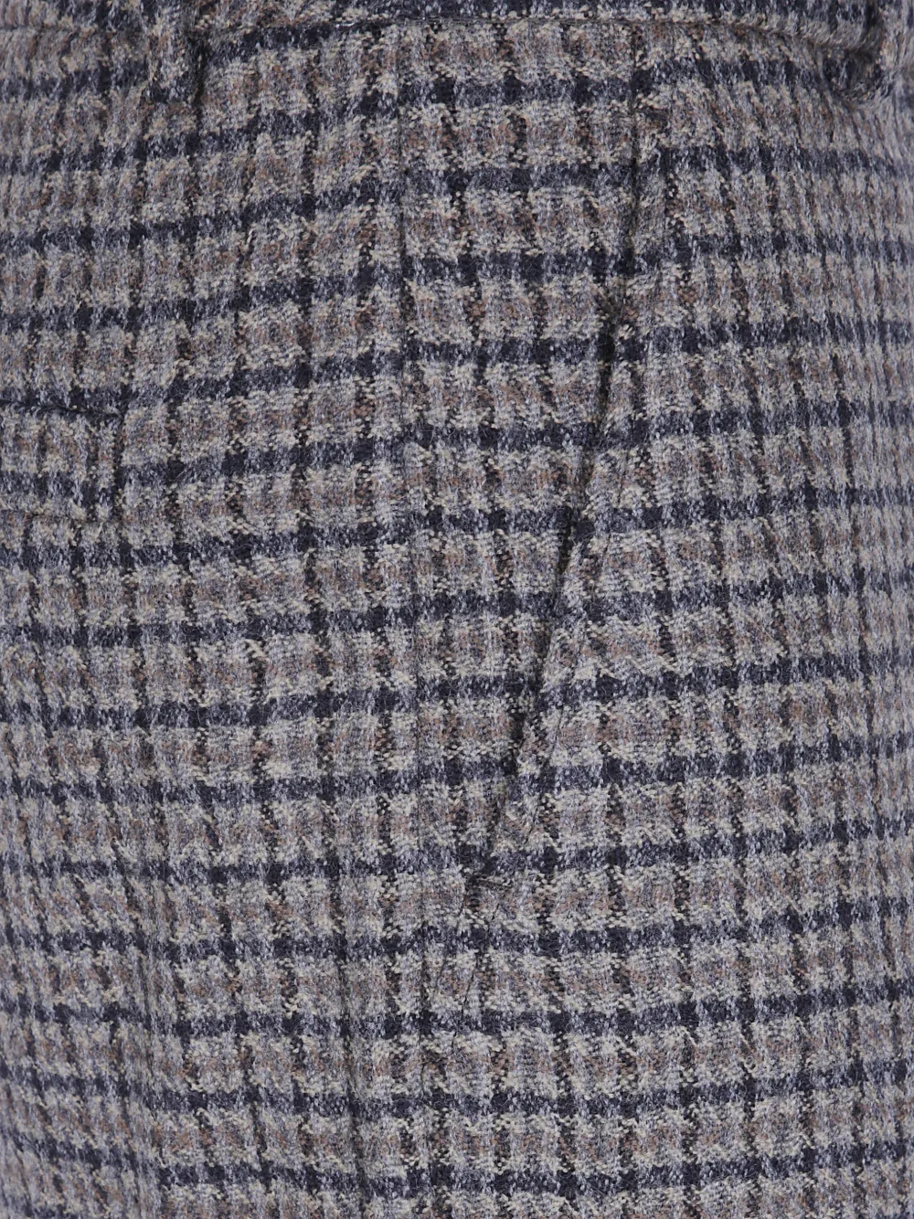 Seventy Geruite pantalon Grijs