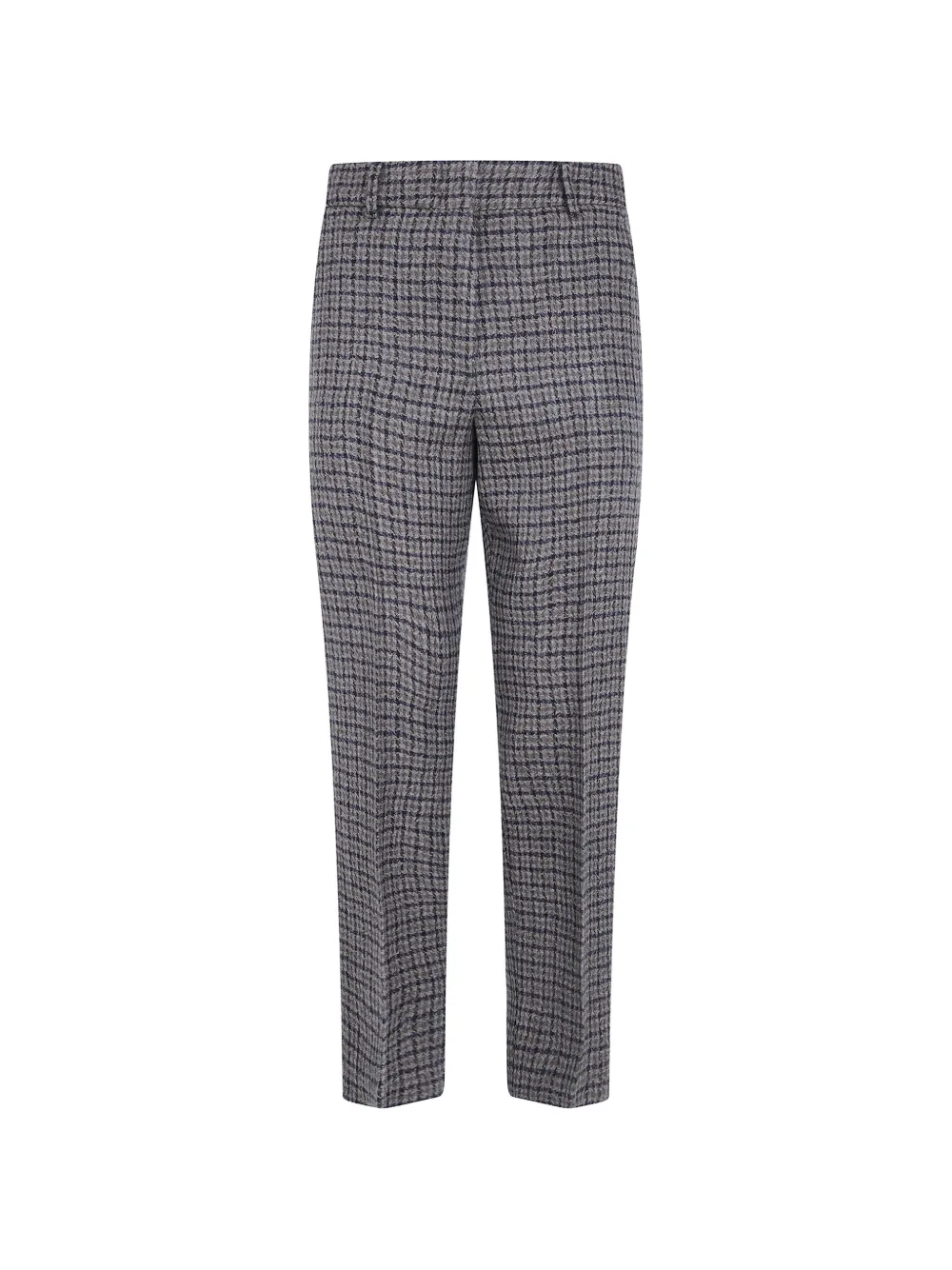 Seventy check tailored trousers - Grigio