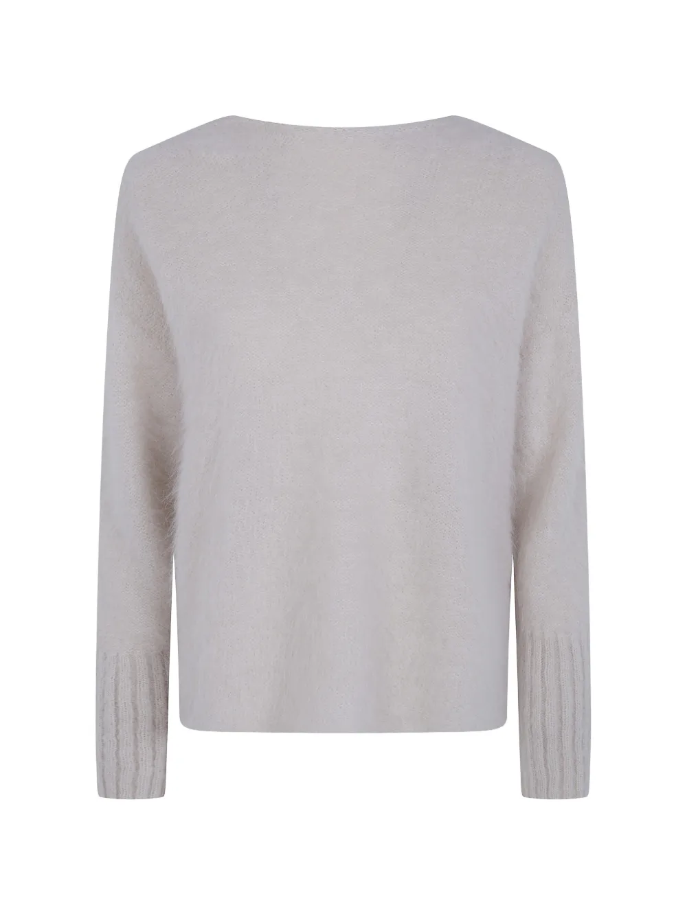 Antonelli boat-neck alpaca sweater - Grau