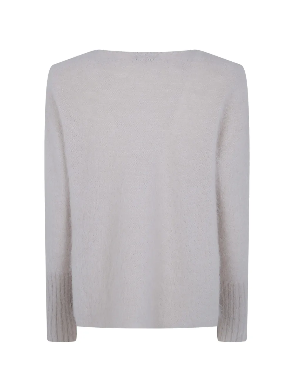 Antonelli Alpaca trui met boothals Grijs