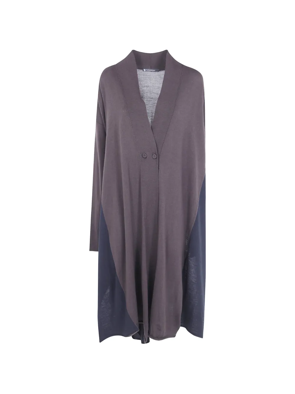 PierAntonioGaspari colour-block button-fastening cardigan - Schwarz