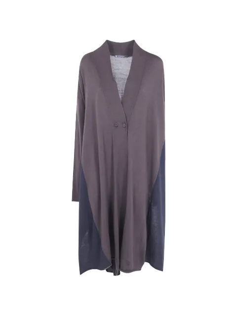 PierAntonioGaspari colour-block button-fastening cardigan
