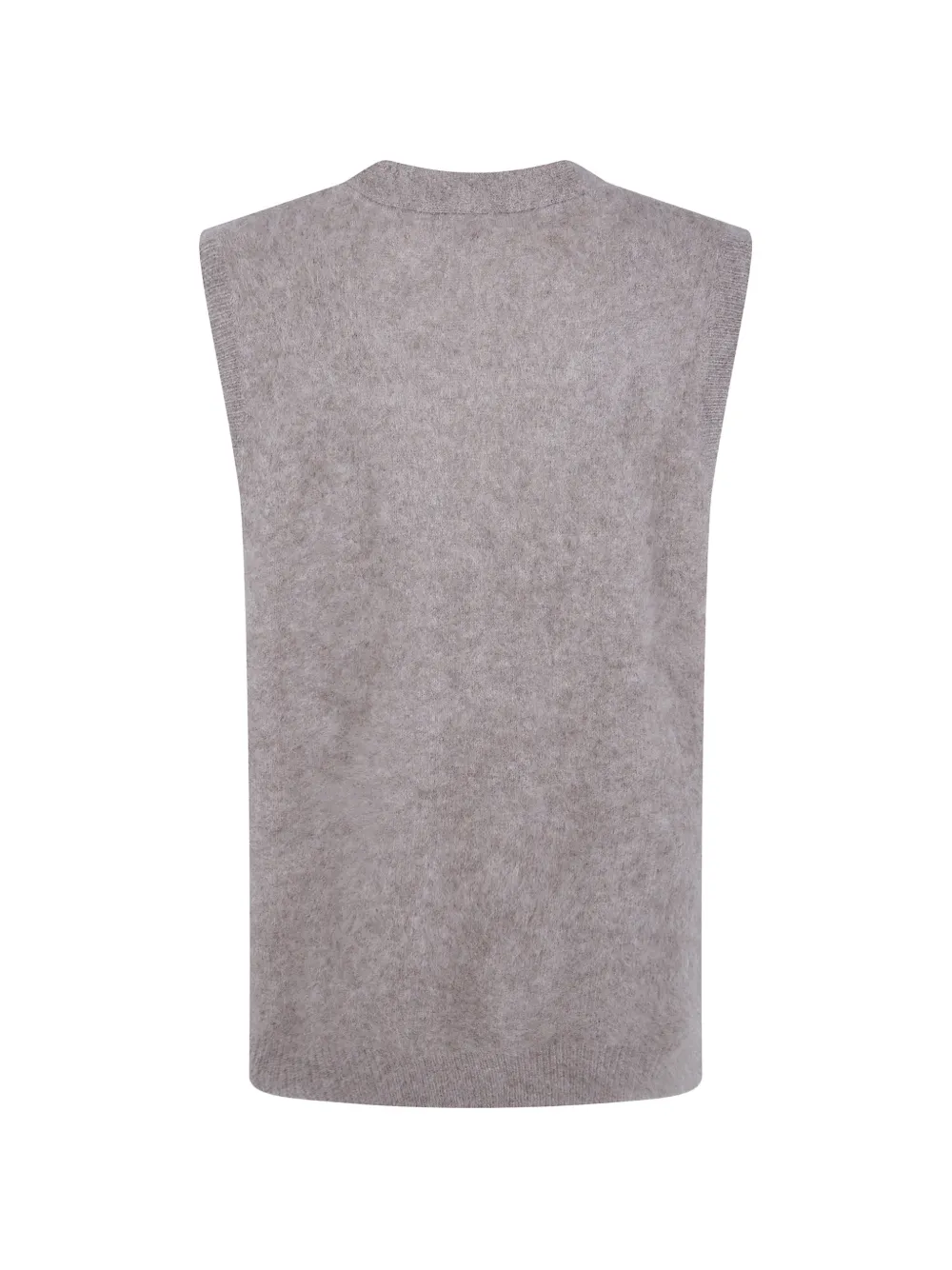 P.A.R.O.S.H. Vest met opgestikte zak met knopen Bruin
