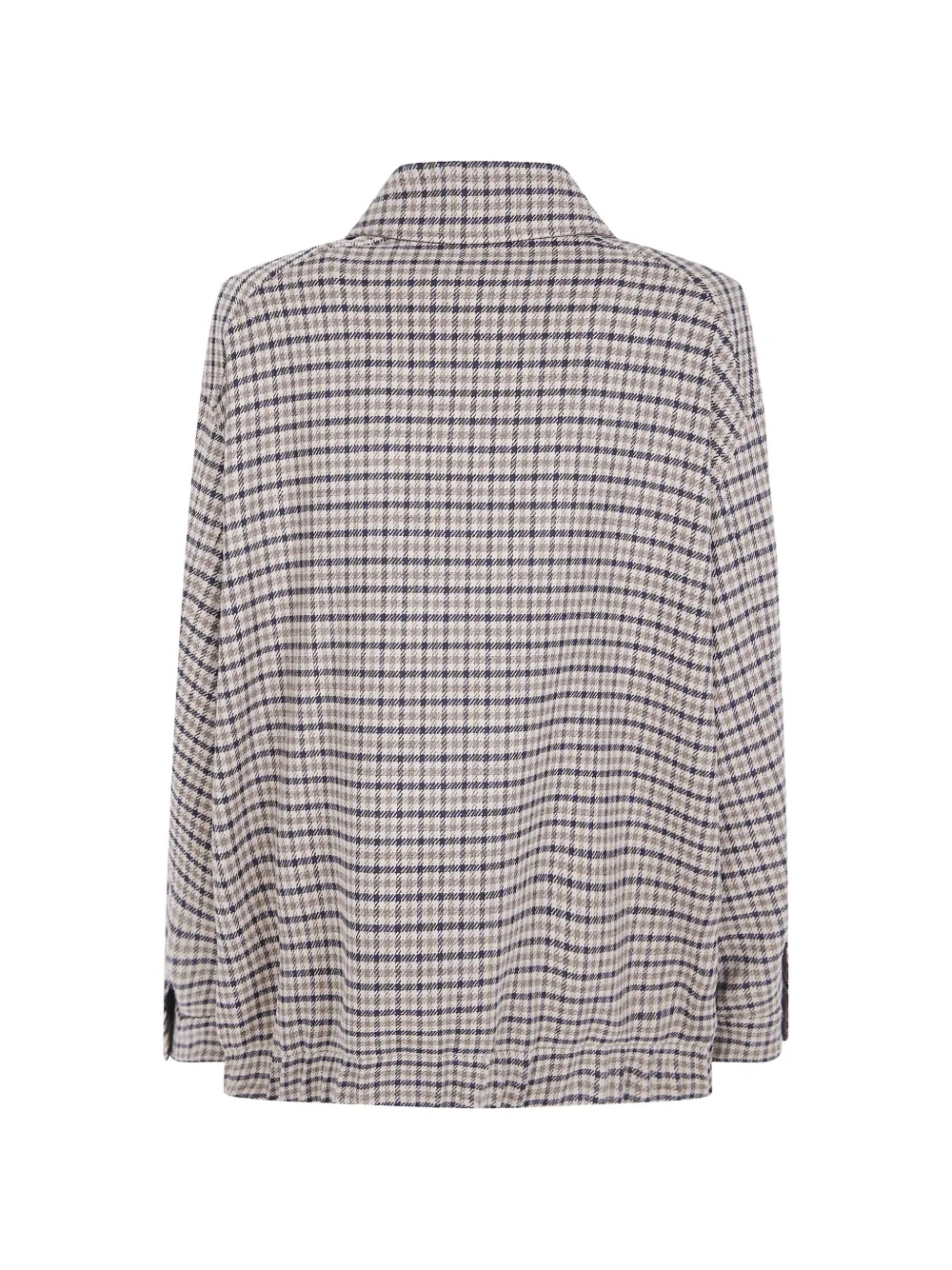 Seventy Jack met pied-de-poule print Beige