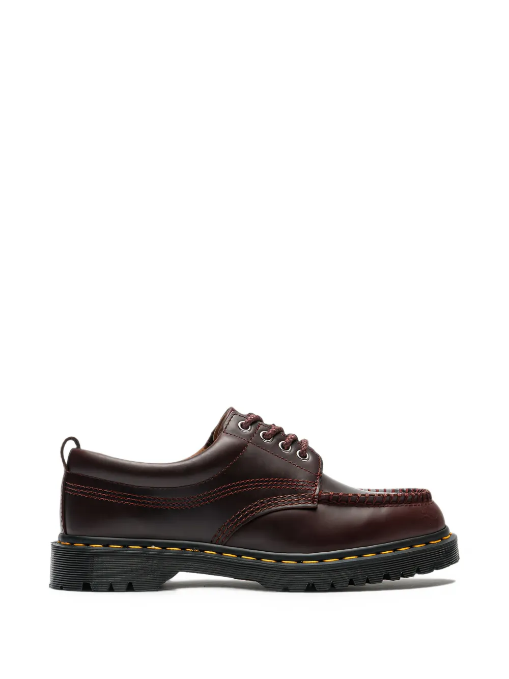 Dr. Martens lace-up leather loafers - Marrone