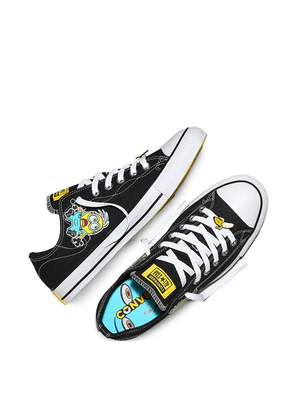 Converse x Minions Chuck Taylor All Star sneakers Zwart