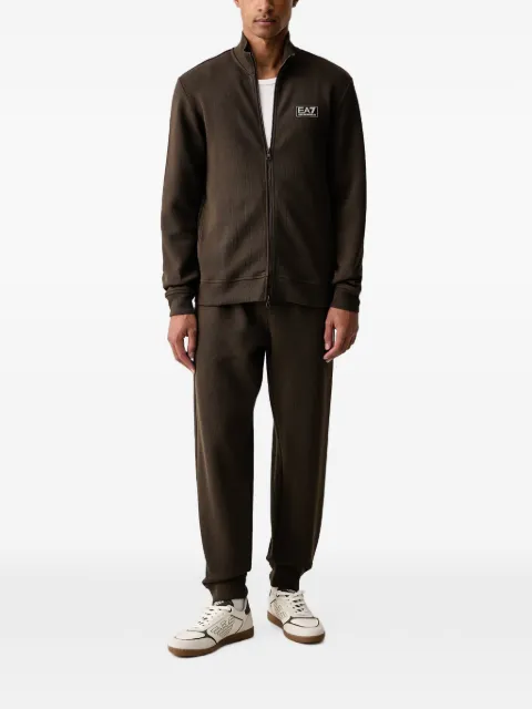 Ea7 Emporio Armani logo-patch tracksuit set (set of two)