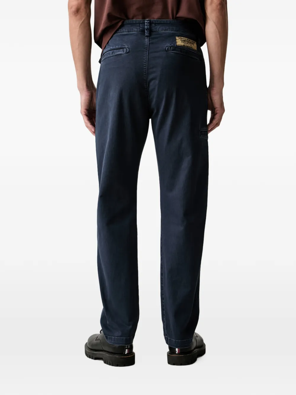 Aeronautica Militare Chino met logopatch Blauw