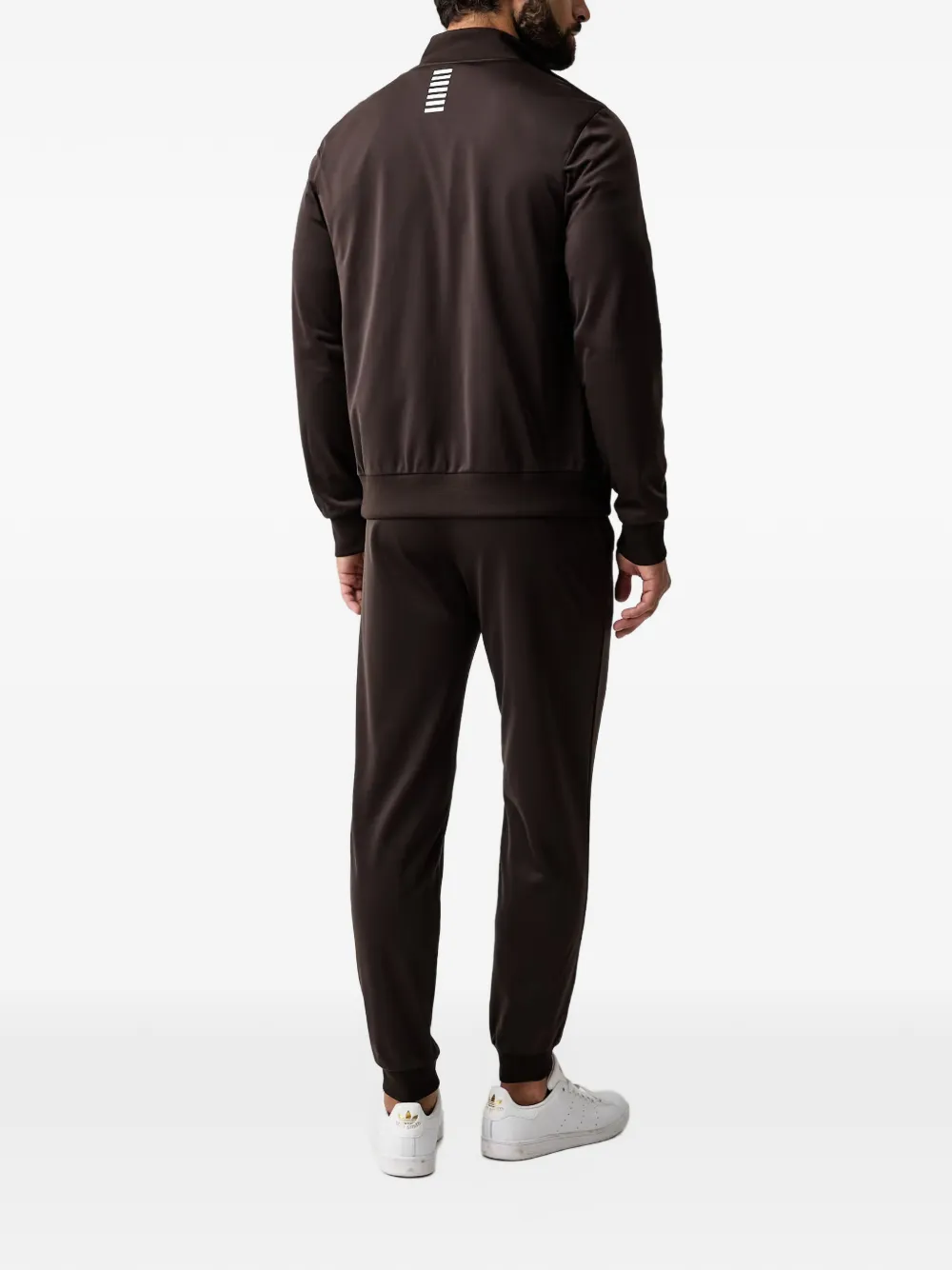 Ea7 Emporio Armani logo-print tracksuit Bruin