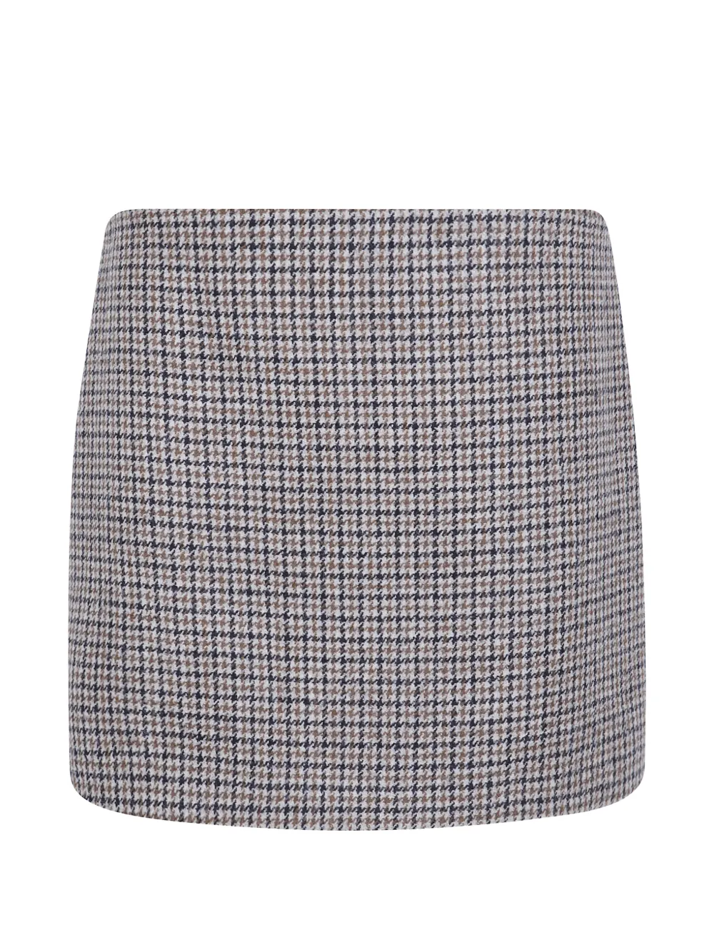 P.A.R.O.S.H. houndstooth wool skirt - Toni neutri