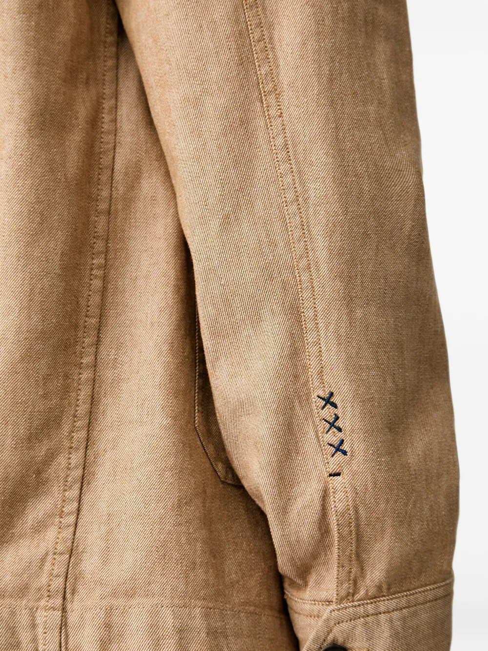 Scotch & Soda Jack met opgestikte zak Beige
