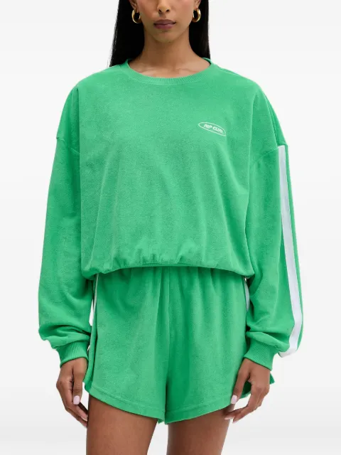 Rip Curl High Tide logo-embroidered side-stripe sweatshirt
