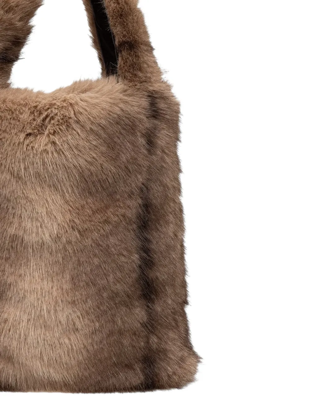 Silvian Heach Shopper van imitatiebont Bruin