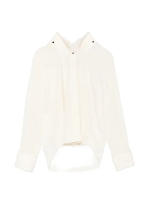 Givenchy ruffled silk blouse
