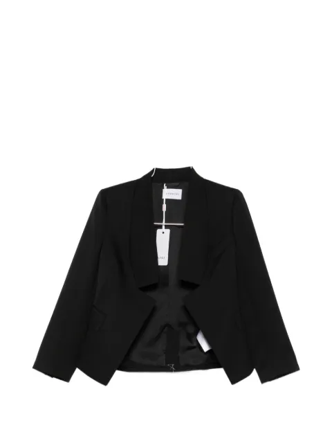 Givenchy cut-out lapel blazer