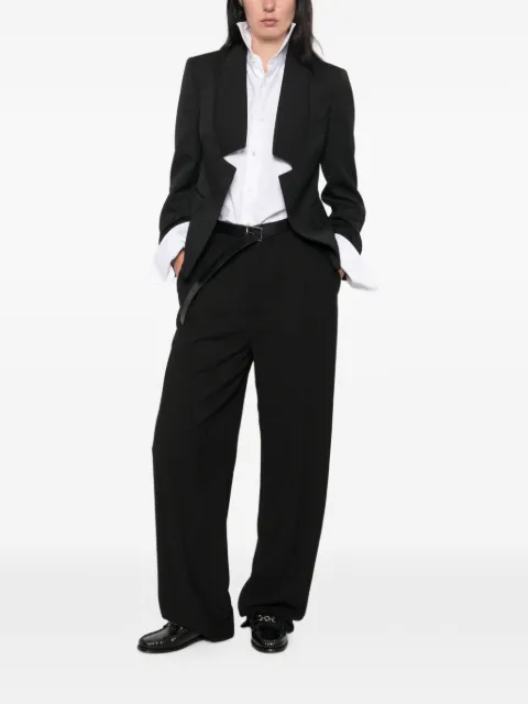 Givenchy cut-out lapel blazer
