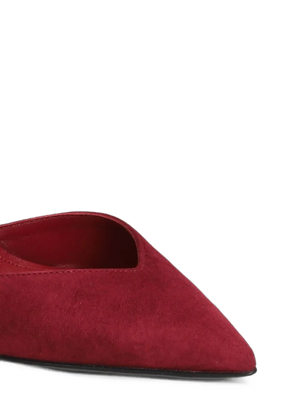Alevì Camilla pointed-toe ankle-strap pumps Rood