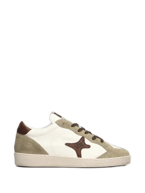 Ama Brand star-patch panelled sneakers