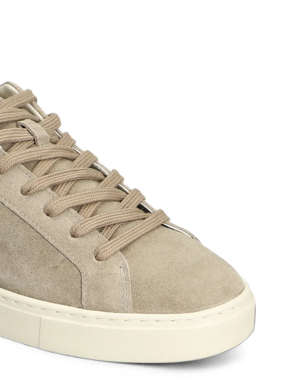 Crime London suede low-top sneakers Beige