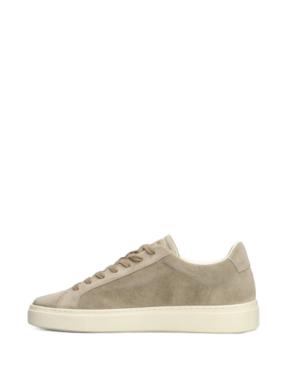 Crime London suede low-top sneakers Beige