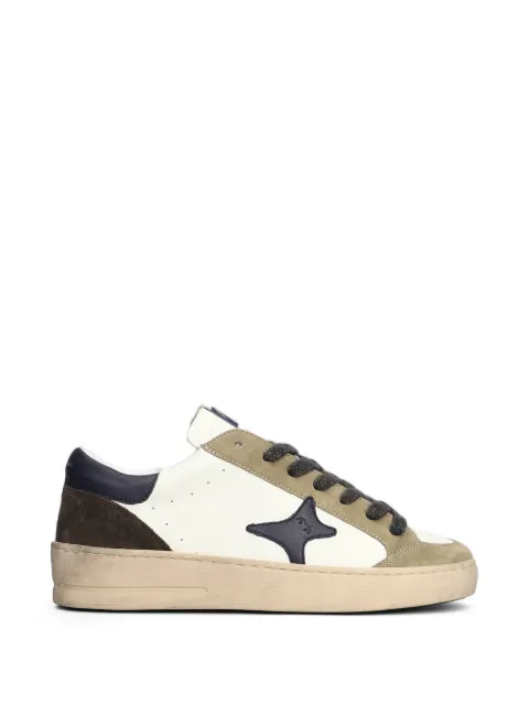 Ama Brand star-patch panelled sneakers