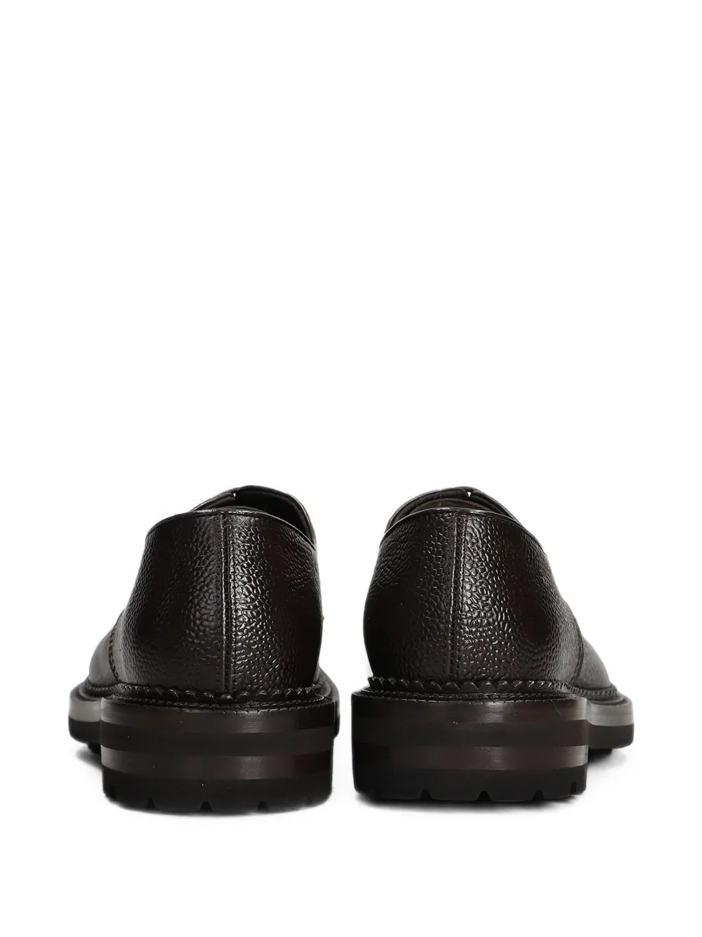 Green George grainy derby shoes Bruin
