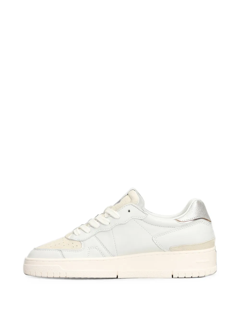 D.A.T.E. Torneo Pure panelled sneakers Wit