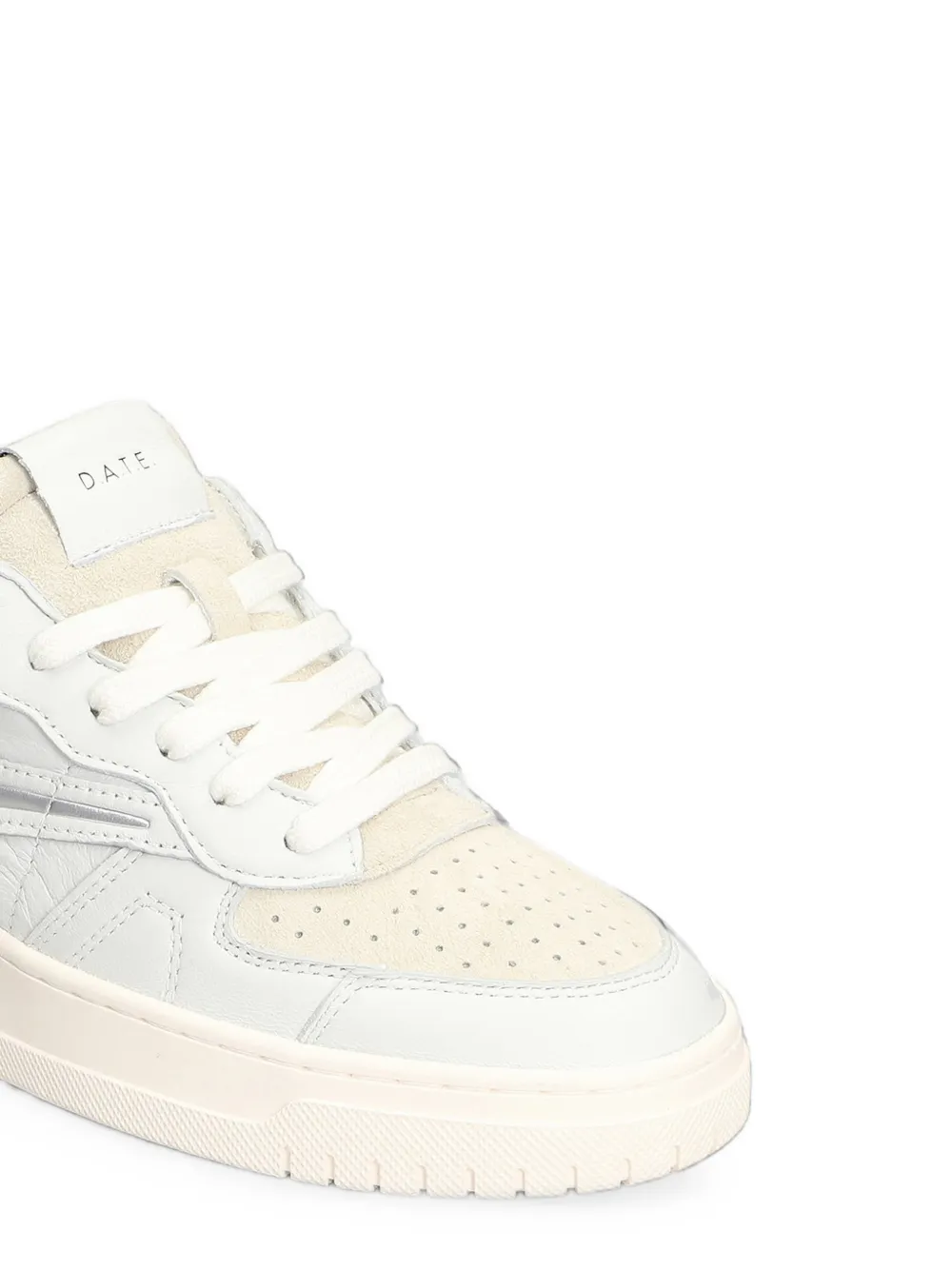 D.A.T.E. Torneo Pure panelled sneakers Wit