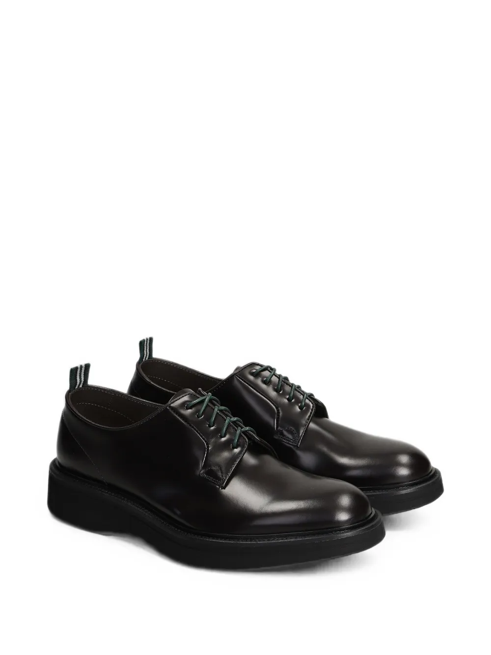 Green George lace-up derby shoes Bruin