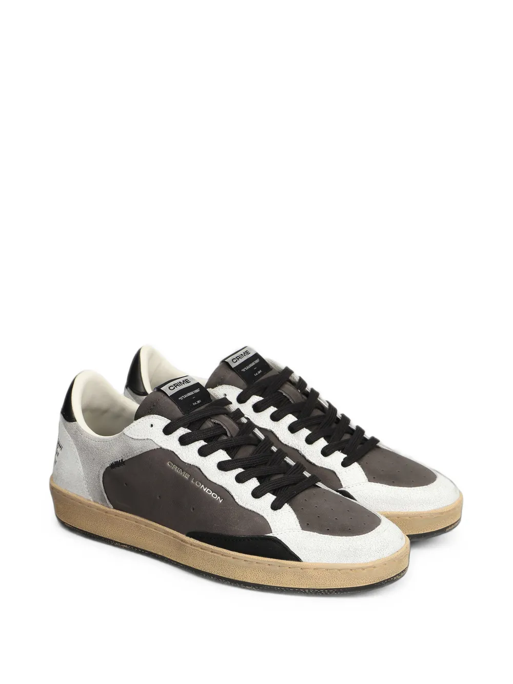 Crime London Chelsea leather sneakers Bruin
