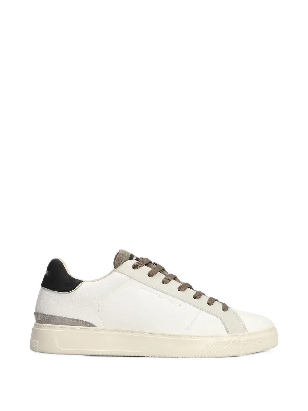Crime London Blade logo-print panelled sneakers Wit