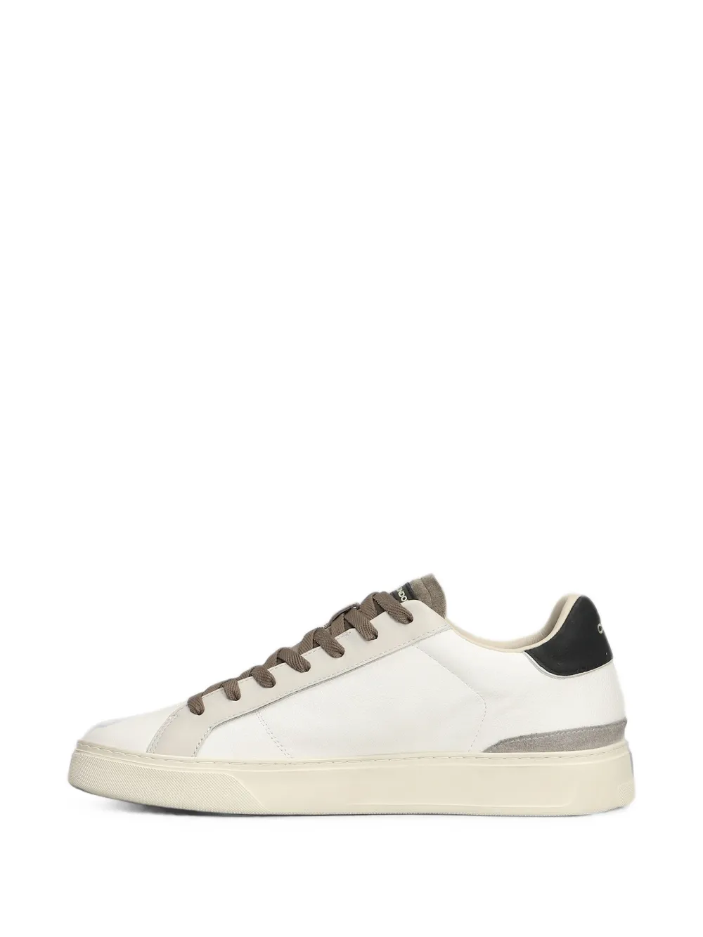 Crime London Blade logo-print panelled sneakers Wit