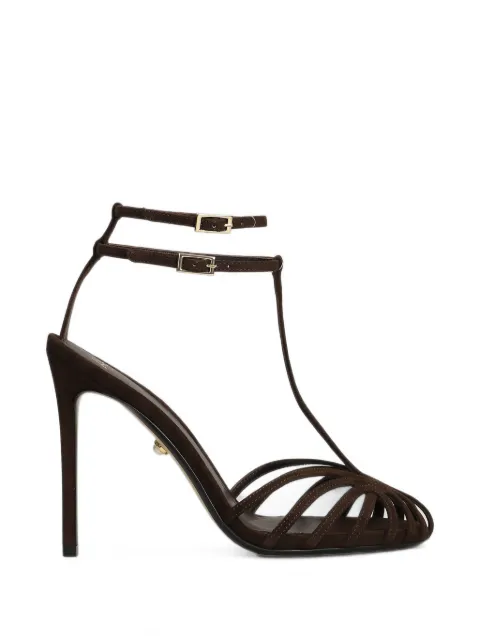 Alevì 110mm Stella strappy cage sandals