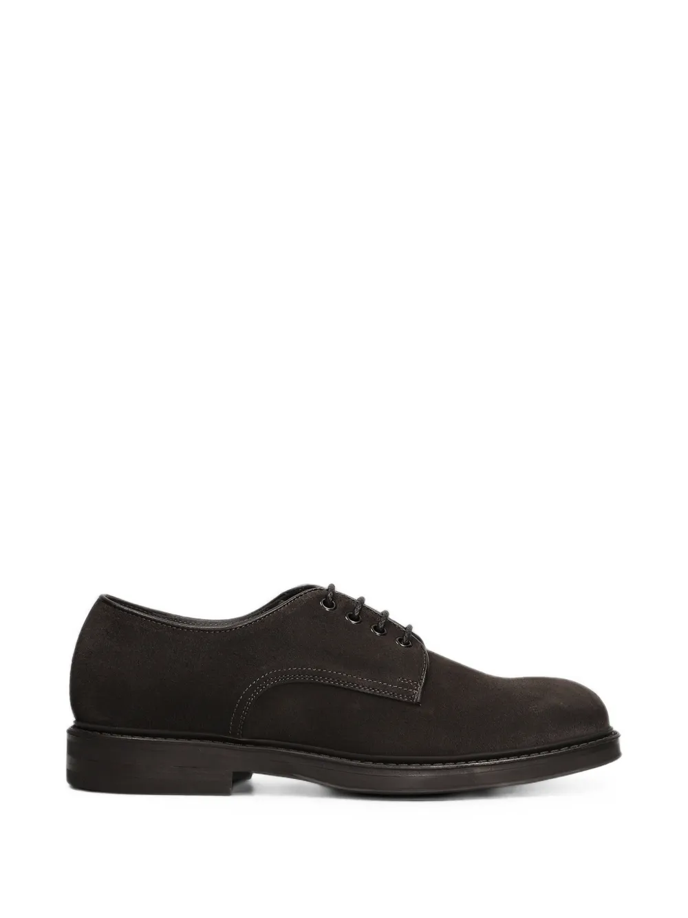 Green George lace-up Derby shoes - Braun