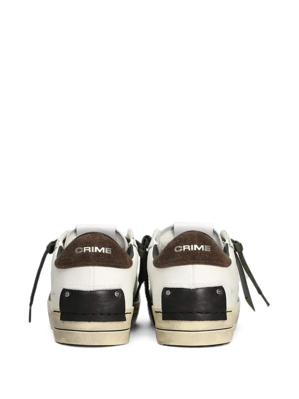 Crime London Sk8 Deluxe sneakers Wit